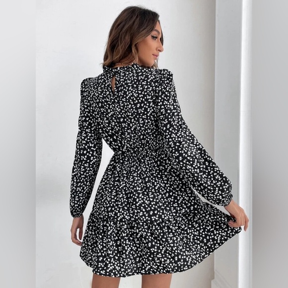 Floral black dress - Picture 3 of 3